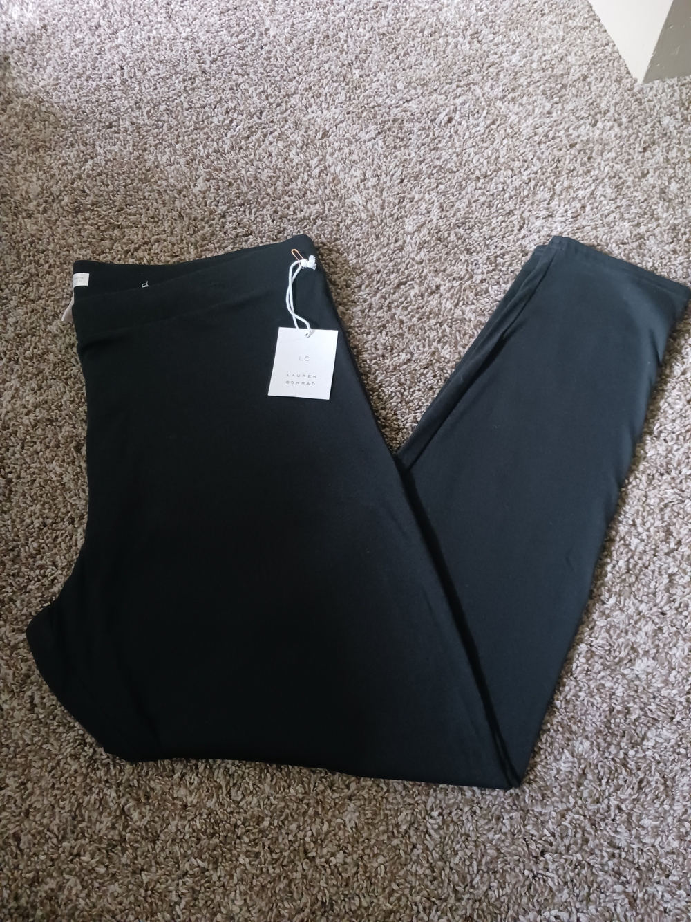 NWT Lauren Conrad Black Leggings XXL